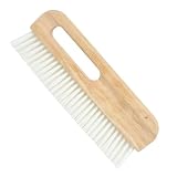 Nichiyo Paleta de mango con acabado manual para hormigón con mango cómodo para texturizar hormigón en bordillos, canalones y otras zonas de difícil acceso (WT402C)