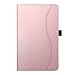 Fintie Case for Samsung Galaxy Tab A 8.0 2018 Model SM-T387, Multi-Angle Viewing Stand Cover with Pocket, Rose Gold