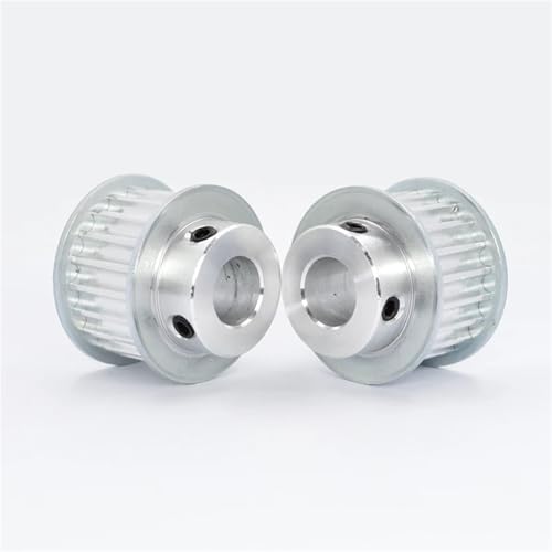 Poulie de distribution 5M robuste type BF alésage 8mm pour axe moteur