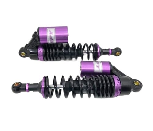 Amortisseur moto arrière universel 330mm noir violet pour suspension CB400 SF GT550