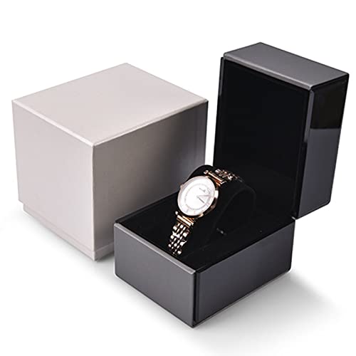 Uhrenbox Herren Uhrenbox Schwarz Schmuckbox Aufbewahrungsbox Schmuckverpackung Aufbewahrungsbox Cover