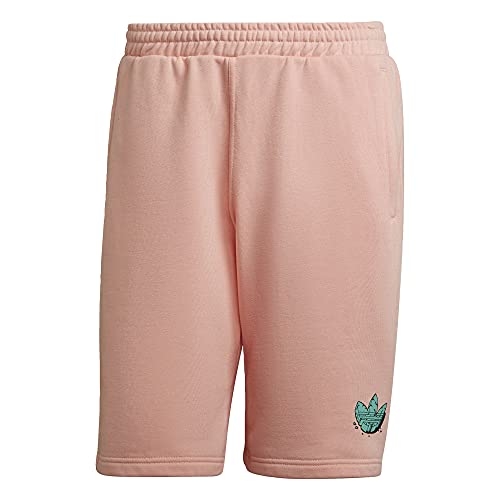 Short Adidas Originals homme rose idéal pour un look streetwear décontracté en été