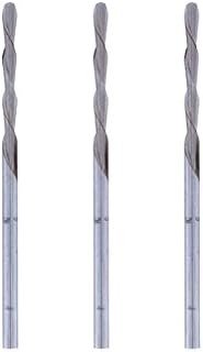 Dremel 561 Multi Purpose Spiral Cutting Bit Multipack, 3 Cutting Bits with 3.2 mm Cutting Diameter for Cutting Wood, Plastic, Drywall, Soft Metal, Aerated Concrete, Ceramic and Brick