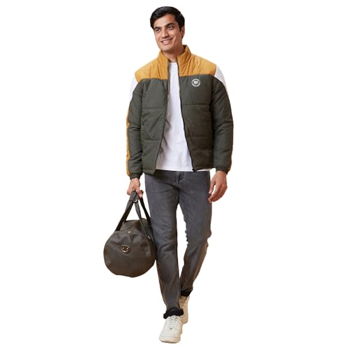 Image of Being Human Olive Coloured Men Sweater