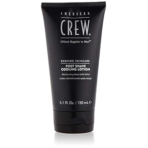 American Crew After Shave Lotion for Men, Cooling Dual Action Lotion, 5.1 Fl Oz