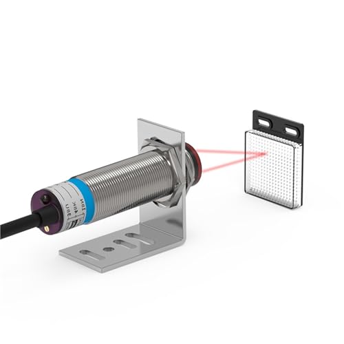 Capteur photoélectrique laser M18 PNP NC cellule de détection 8m réglable