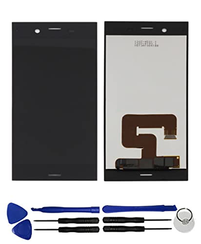 OYOG Ecran pour Sony Xperia XZ1 SOV36 SO-01K G8341 G8342 F8341 F8342 G8343 Vitre Tactile LCD Assemblé (sans Châssis) Remplacement Noir