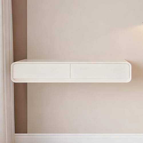 Tocador multiusos con almacenamiento, montaje en pared, mesita de noche y escritorio de esquina para dormitorio, estación de maquillaje, ahorro de espacio, muebles de oficina en casa