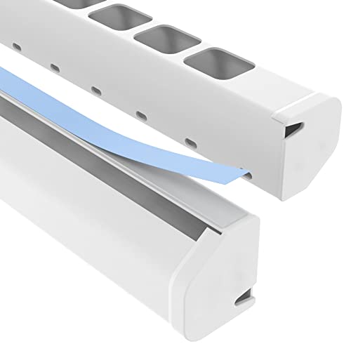 Cablecoach CC10015 Untertisch-Kabelführung Undersink Cable Guide, White, 3