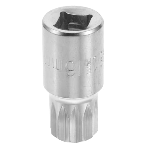 CONGARTENO Herramienta de Desmontaje y Montaje de Tapón de Drenaje de Aceite para Cárter Llave de Vaso Accesorio Portátil para Mantenimiento de Motor y Reparación Sencilla