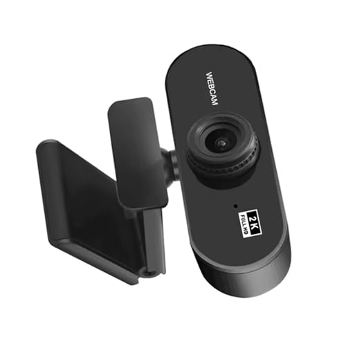Obotsnoi Cámara web transparente 2K 1080P 720P 480P con enfoque automático y micrófonos integrados para videollamadas y conferencias virtuales