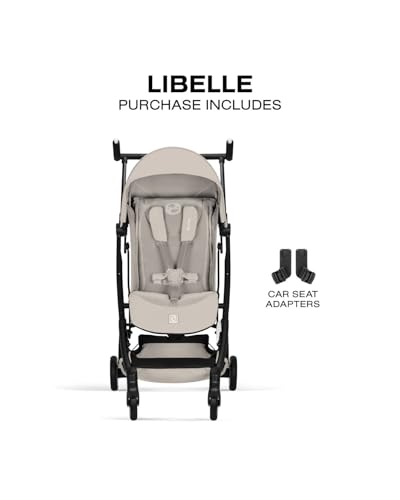 Image of LIBELLE Ultra Lightweight Travel Stroller - Dune Grey