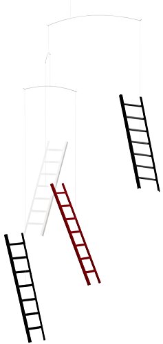 7 Steps Four Heaven Hanging Mobile - 26 Inches - High Quality - Handmade In Denmark By Flensted #TOP17