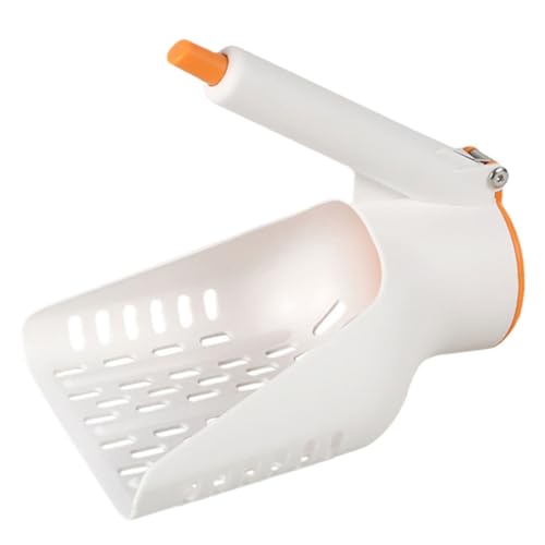 Milisten 猫砂シャベル エリミネーター 猫の自動給餌器 これまで 猫のうんちスクープ ホルダー付き 頭いい スクーパー 猫砂が固まっている 廃棄 スクラッチャー キャットニップ プラスチック