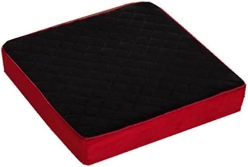 KOKUMON 厚さ8cmの車椅子用スクエアチェアパッド、家庭用洗える高反発クッション、滑り止め車椅子用クッション、色はオプション