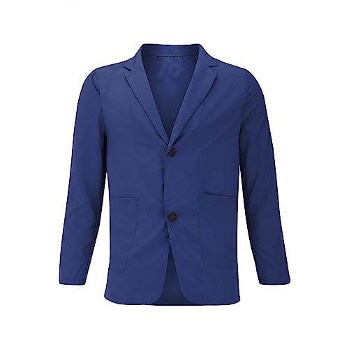 Kyayu Lightweight Summer Suit Jacket Men 2024 Sport Coats Casual Two Buttons Jackets3