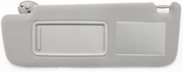 Left Sun Visor with Mirror Gray Driver Side LH Compatible with Toyota Prado 120 Series TRJ120 RZJ120 LJ120 KZJ120 KDJ120 GRJ120 Replace 74320-60850-B1