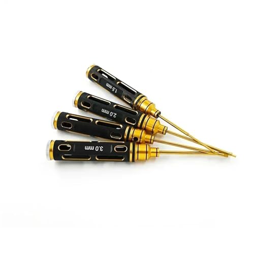 Kit d'outils de vissage hexagonal RC en titane résistant pour modélisme