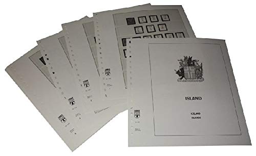 Feuilles pré-imprimées Année 2011-2020 LINDNER Das Original Islande