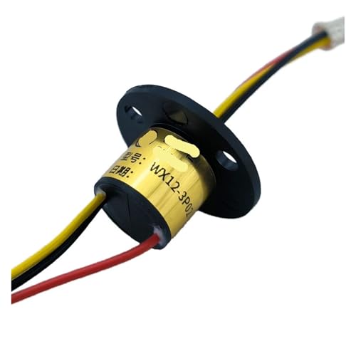 Bague collectrice WX12-3P02 anti-torsion de câble connecteur rotatif 12,4mm