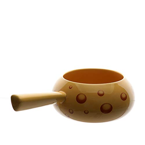 Aparelho de Fondue para Queijo em Cerâmica com 10 Peças Dynasty Amarelo