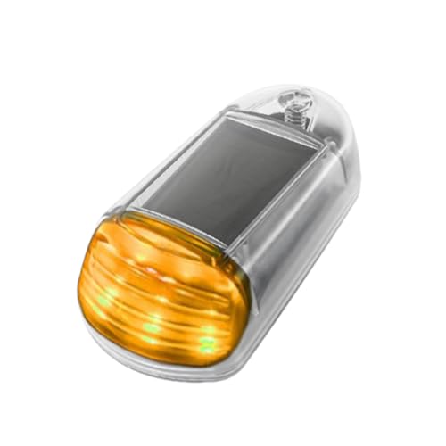 Luces de Camión - 12 Lámparas solares LED para cabina Kit de iluminación impermeable inalámbrica con base adhesiva fuerte, luces de posición de ahorro de energía para camiones, remolques, S