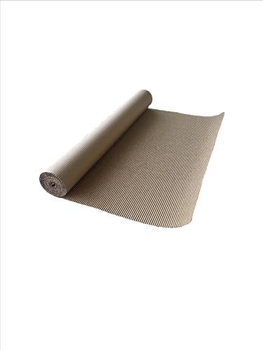 Image of 36 feet x 36 inch Single-face Corrugated B Flute Cardboard Roll.