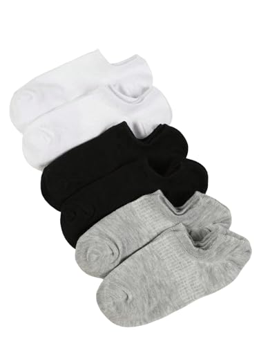 Image of WDIRARA Women's 6 Pairs Leopard Print Low Cut Socks No Show Socks