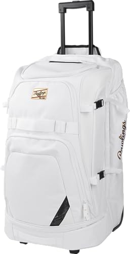 Rawlings Gold Collection sac de sport haut de gamme à roulettes pour baseball et softball