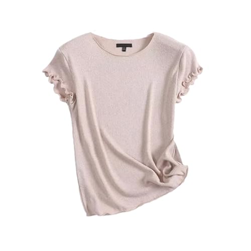 T-shirt tricot col rond femme pour ne plus choisir entre style et fraîcheur