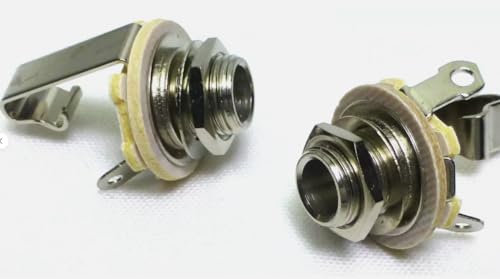 LASE (2) ZXPC 1/4" Mono Phono Female Jacks miniatura 1