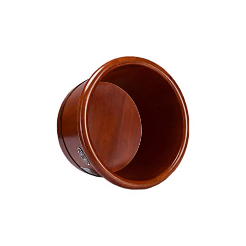 Barril de madera para baño de pies 26 cm alto miniatura 3