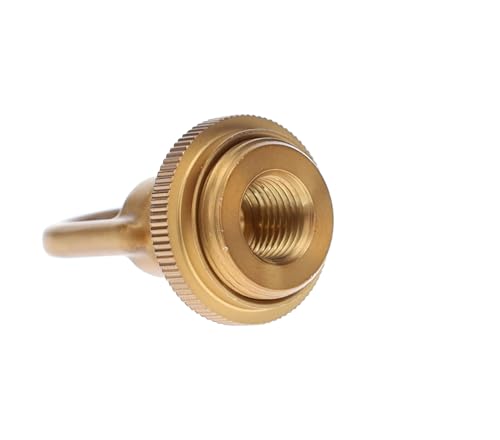 Image of B&P Lamp Cast Antique Brass Finish Screw Collar Ceiling Light Canopy Plate Kit