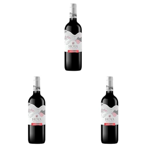 Hoya De Cadenas Cabernet Sauvignon Crianza, Vino Tinto D.O. Utiel Requena 750 Ml, El Embalaje Puede Variar Paquete De 3 Hoya De Cadenas Cabernet Sauvignon Crianza, Vino Tinto D.O. Utiel Requena 750 Ml, El Embalaje Puede Variar Paquete De 3