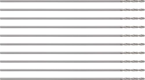 CME 10 pcs Aircraft Extension Drill Bits, M2 High-Speed Steel, 3/32