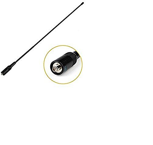 NSKI Dual Band Soft Antenna (144/430Mhz) 15.6" for (UV-82 UV-5R BF-F8HP GT-3 BF-F8+ Series) Handheld Antenna for Radio SMA Male Interface