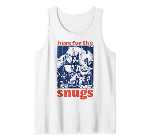 Star Wars The Mandalorian tank top coton imprimé pour adulte