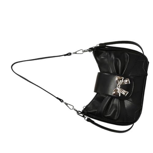 Women Korean Style Shoulder Bag Bowknot Underarm Bag Crossbody Messenger Bag2
