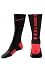 Nike Elite Performance Sock - Black/Red Large