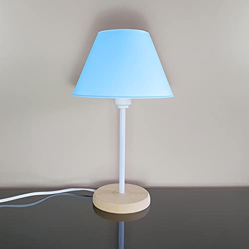 Abajur Infantil Momy Menino Luminária para Quarto de Bebê – Cor Azul