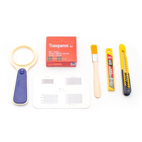 Image of 4in1 SISI Cross-Cut Tester Set Paint Film Adhesion Test Board Coating Adhesion Tester 1 /1.5 /2 /3MM