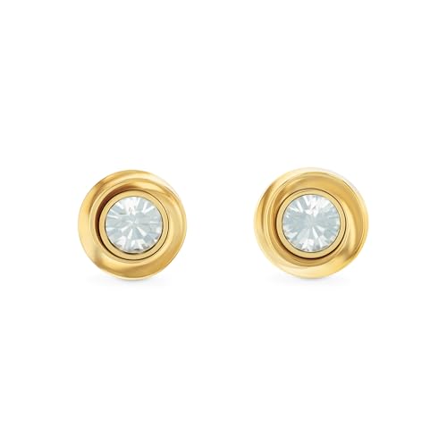 Boucles d'oreilles Calvin Klein cristaux solitaires argent pour femme