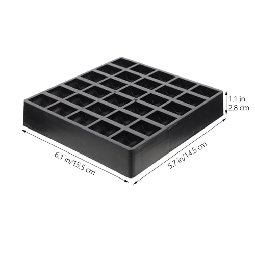 Caja organizadora para monedas de plástico resistente 2 piezas miniatura 2