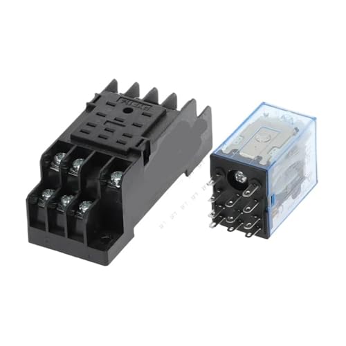 Relais de puissance DPDT MY3NJ 11 broches DC 36V HH53P pour circuit électrique