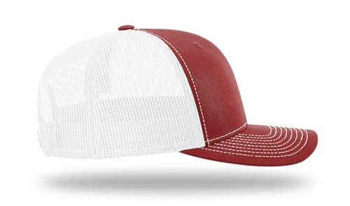 Image of Richardson 112 Trucker Hat - Premium Blank Baseball Cap, Adjustable Snapback Hat - Structured Six Panel Richardson Blank Hats