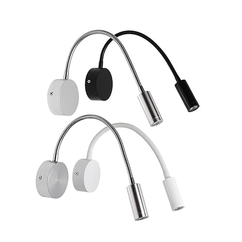Veemoon Led Wall Mount Lamp Portable Reading Light for Bedroom Non-Flicker Energy Efficient Reduces Eye Strain