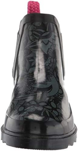 Sakroots Women's Boot, Rain Bootie, Rainboot Chelsea, Black Spirit Desert, 7 | Image 1
