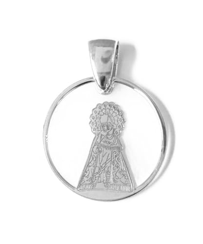 Médaille Vierge des Démunis pendentif argent femme homme