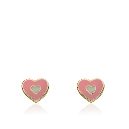 14k Gold Plated Stud Earring