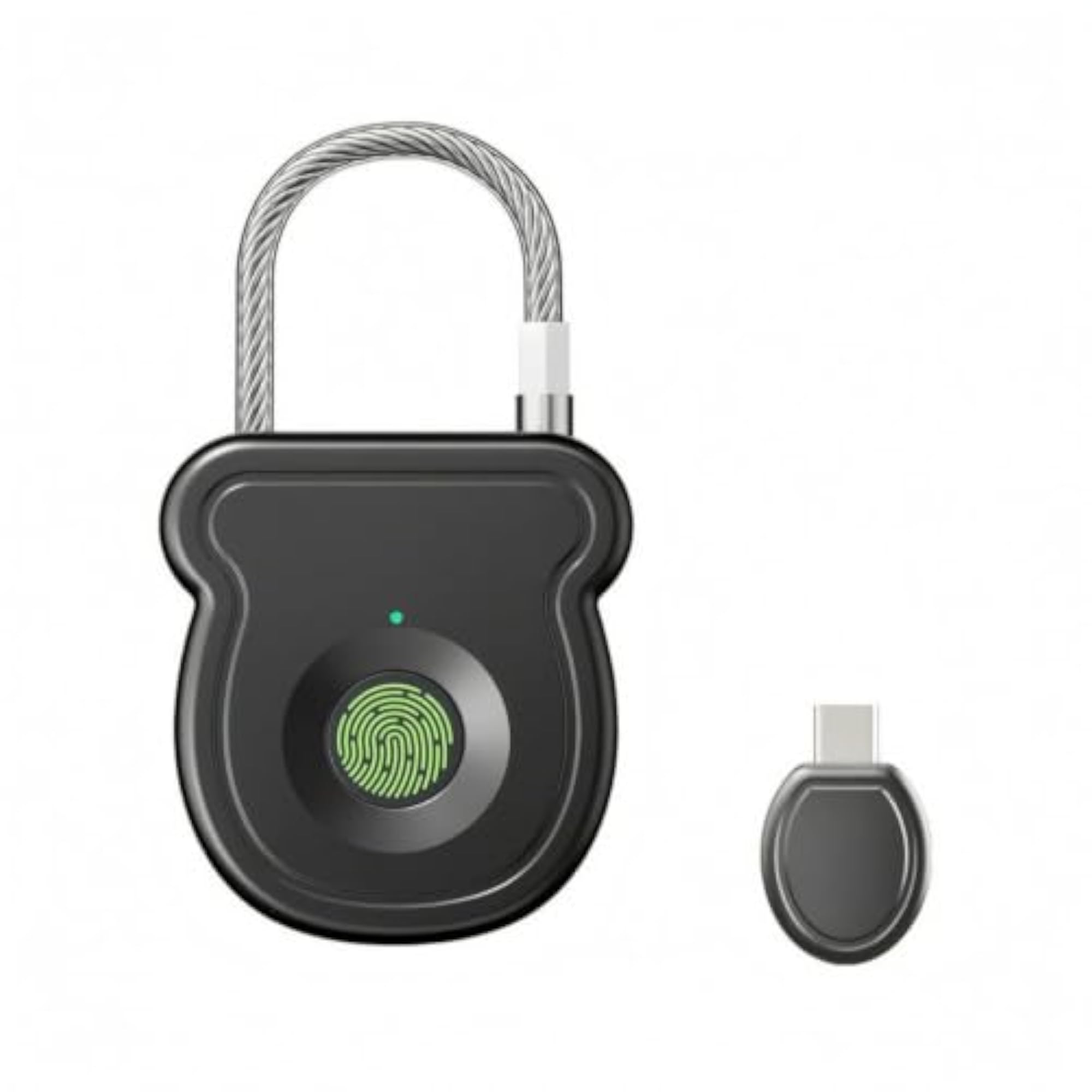 Biometric Keyless Smart Padlock for Travelers